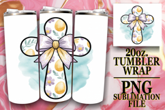 Dreamy vibes 20oz tumbler wrap, Cross and Bow Product Image 1