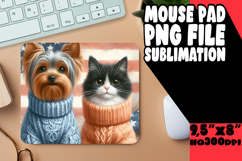 UNIQUE desk PAD PNG Inspiration, Dog and cat Product Image 1