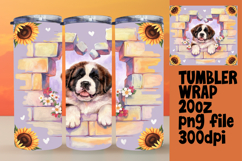 RADIANT 20oz Tumbler Wrap for Personal Use , Cute Dog Product Image 1