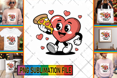 Stylish PNG Art for TSHIRTS, Valenines Heart Product Image 1