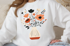 Mothers Day Folk Art Sublimation PNG Product Image 1