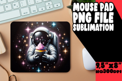 joyful MOUSE MAT Sublimation Style, Astronaut Product Image 1