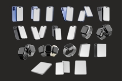 Futuristic 3D Gadget Display Kit Bundle Product Image 2