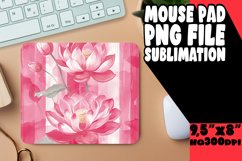 Contemporary Flower Sublimation Pad - Contemporary Decor Product Image 1