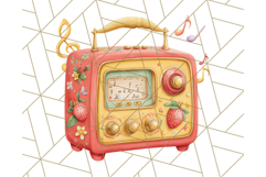 Strawberry Red Lemon Yellow Summer Clipart PNG, Summer Icons Product Image 4