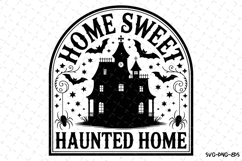 Haunted Home Svg | Halloween Svg | Svg Cut Files Product Image 1