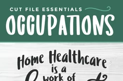 Home health aide svg, Home care aide, a Caregiver svg or dxf Product Image 3