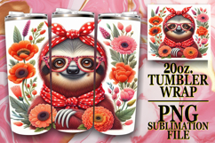 SWEET REFLECTIONS 20oz TUMBLER WRAP, Cute Animals Product Image 1