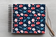 American Football PBundle:Patterns,Clipart,Alphabet &amp; Number Product Image 8