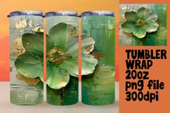 Spring Serenade: Sublimation Tumbler Design Product Image 1