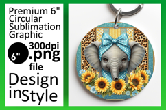 Trendy Round Design Car Coaster PNG , Cute Animals Product Image 1