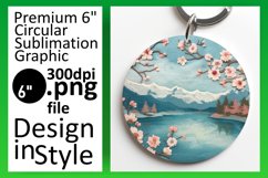 Inviting 3D Summer Round Design Product Image 1