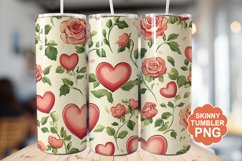 Cupid Vintage Valentine Tumbler | Valentine Tumbler Wrap Product Image 1