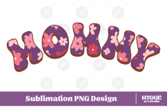 Mama Png Retro Flowers Mother&#039;s Day Floral Mom Sublimation Product Image 1
