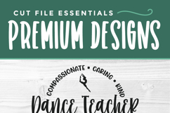 Dance Teacher svg - a tap or ballet teacher svg file Product Image 3