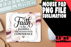 Unique Desk Mat Sublimation PNG, Religious Product Image 1