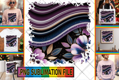 Stylish Tote Bag Magic PNG, Pattern Product Image 1