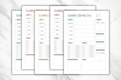 Editable Toddler Daily Log Canva Template 2 Product Image 3