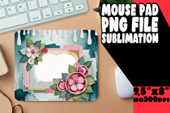 SWEET mouse pad Innovative PNG, Christmas Product Image 1