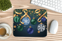 Happy New Year PNG Mouse Pad,Festive New Year's Eve 2026 PNG Product Image 1