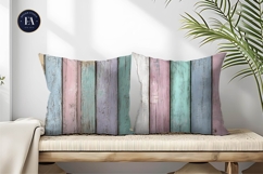 Seamless Pastel Wood Planks Shabby Cottage Digital Paper Product Image 2