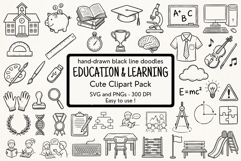Hand Drawn Education &amp; Learning Clipart Product Image 1