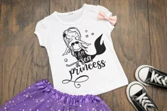 Mermaid SVG SVG | I am the Sea Princess Product Image 2