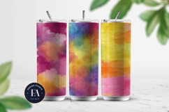 Watercolor Wash Digital Paper | Seamless Rainbow Texture Product Image 2