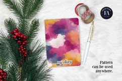 Watercolor Wash Digital Paper | Seamless Rainbow Texture Product Image 4