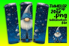 Winter Gnome Wrap 20oz for Sublimation Christmas Product Image 1