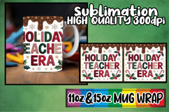 Captivating beauty 11oz 15oz mug wrap, Teacher Product Image 1