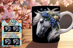 FLAWLESS PNG for 15oz Mug Wrap , Horse Product Image 1