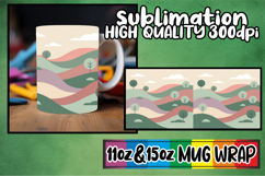 Playful joy 11oz 15oz mug wrap, Spring Product Image 1