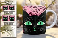 Whimsical Cat Fantasia: Sublimation Mug Art Product Image 1