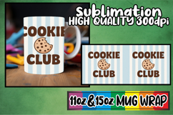 Joyful heart sublimation mug wrap, Retro Food Product Image 1