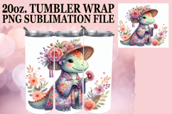 Sweet Joy 20oz tumbler wrap, Dino Product Image 1