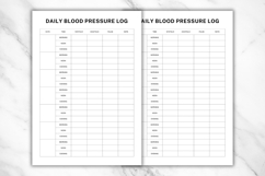 Editable Daily Blood Pressure Log Canva Template 1 Product Image 3