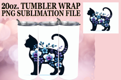 Bright Reflections 20oz tumbler wrap, Flower Animals Product Image 1