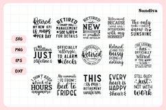 15 Funny Retirement Quote SVG Bundle Product Image 3