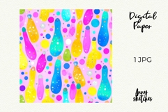 4 Lava Lamp Pattern Retro Groovy Disco Christmas Background Product Image 4