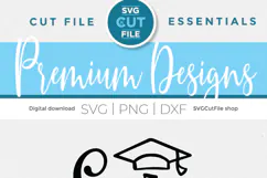 Class of 2027 svg, cute 2027 grad svg, 2027 graduate sen Product Image 4
