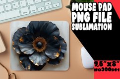 Enchanted Garden: 3D Spring Mouse Pad Designs Design PNG Product Image 1