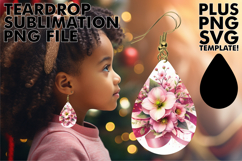 Blissful Teardrop Earrings Ideas, Flowers Product Image 1