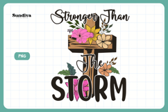 15 Christian Quote Sublimation - Faith Saying Bundle Product Image 15