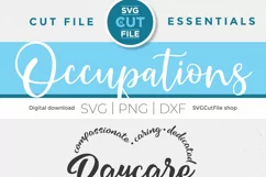 Daycare worker svg for early childhood or childcare workers Product Image 2