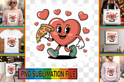 FUN PNG Designs for TSHIRTS, Valenines Heart Product Image 1