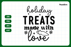 Christmas Treat Bag Quote SVG | Holiday Treats Product Image 3