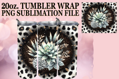 Cozy Nights 20oz tumbler wrap, Leopard Prints Product Image 1