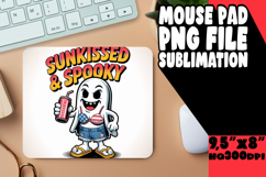 Bright MOUSE MAT Artistic Ideas, Funny Ghost Product Image 1