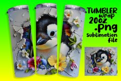 3D Wall Hole Wrap: Spring Animals and Flowers Product Image 1